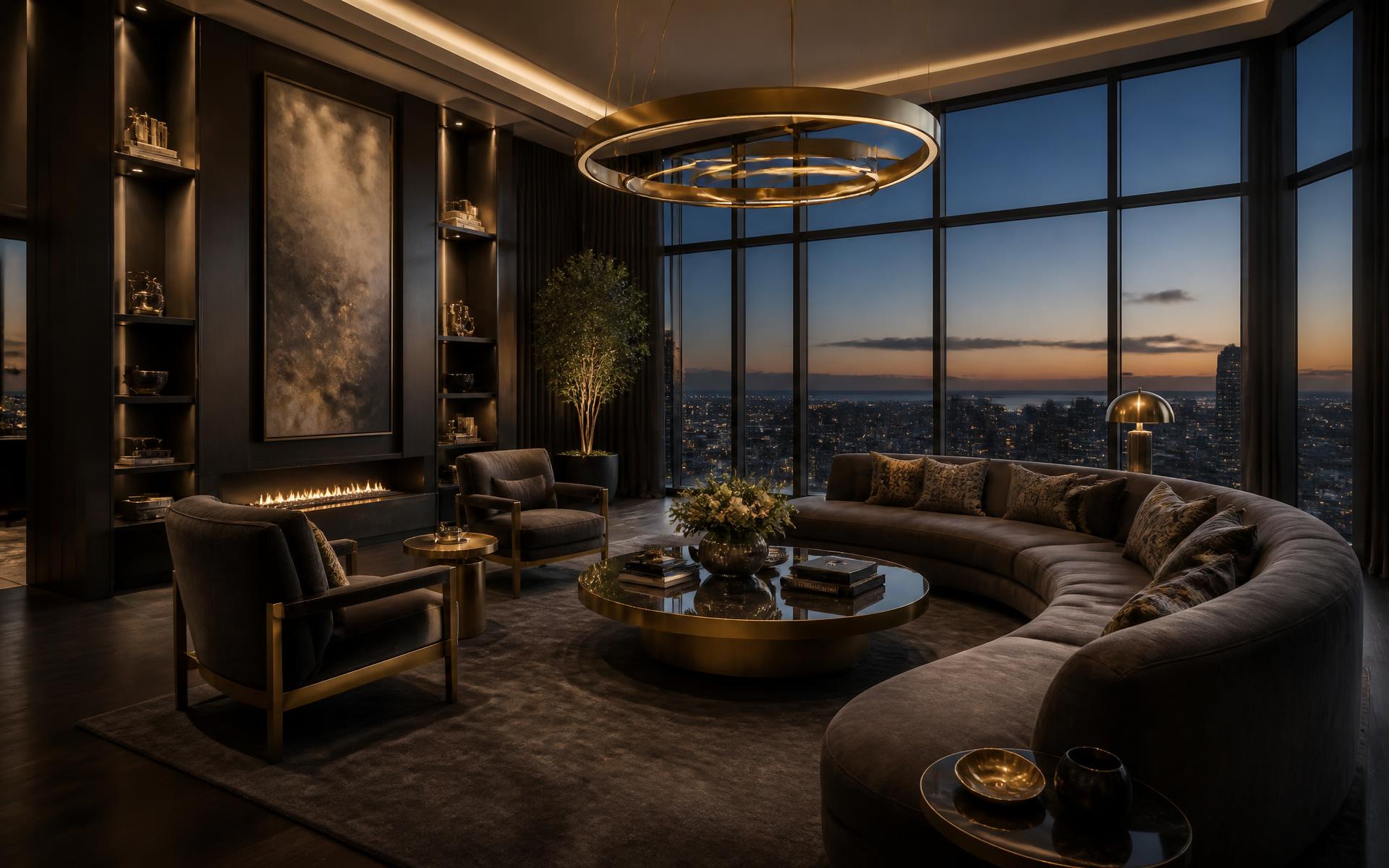 Luxury living room interior designed by Taksha Interiors in Guwahati